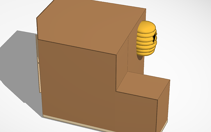 3D design Bee - Tinkercad