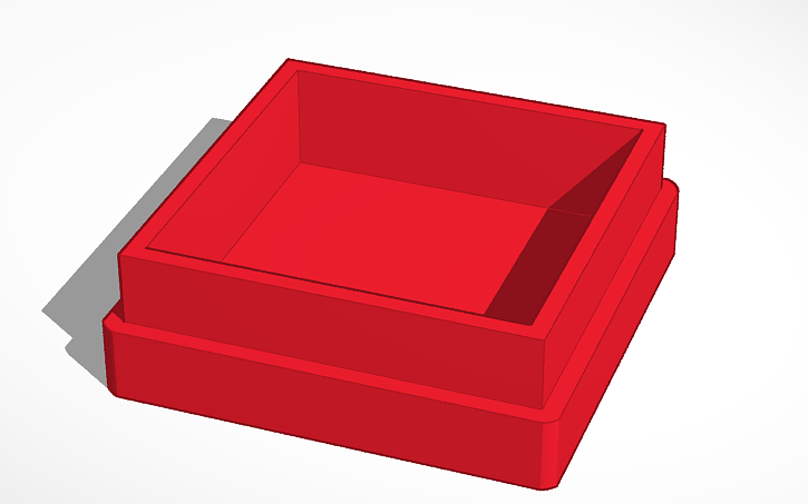 3D design railing caps - Tinkercad