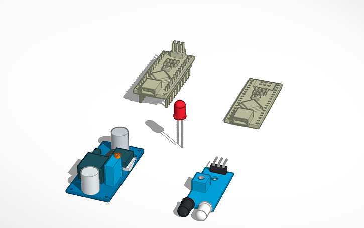 709 Tinker 3D design Components for Arduino - Tinkercad