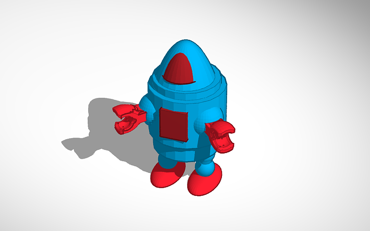 3D design Robot - Tinkercad
