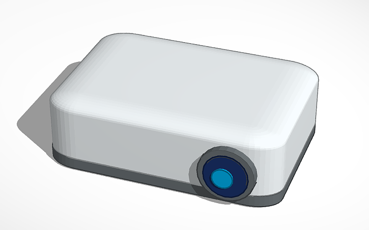 3D design Projector - Tinkercad
