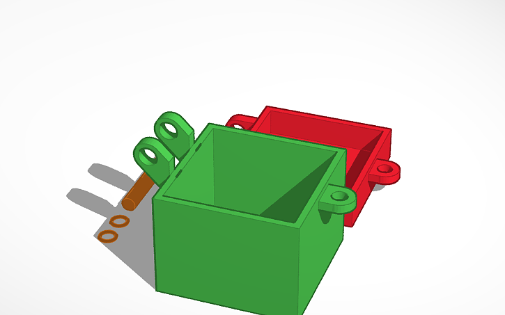 3D design Open/Close Box - Tinkercad