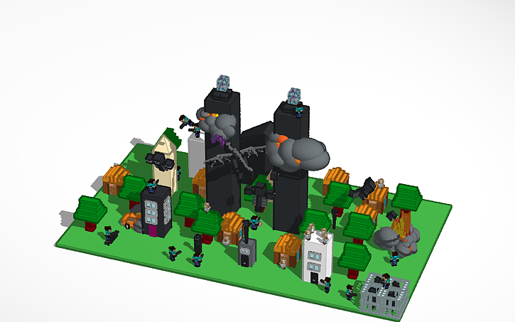 3D design Minecraft - Tinkercad