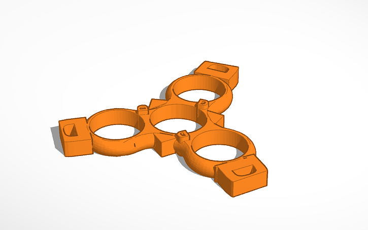 3D design Devin's Fidget Spinner Outline - Tinkercad
