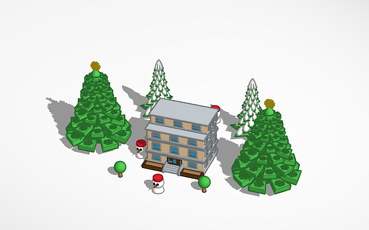3D design Exquisite Trug - Tinkercad
