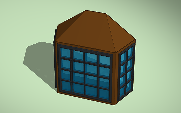 3D design bay window tutorial - Tinkercad
