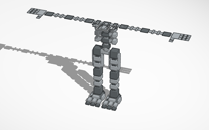 Minecraft Endoskeleton Build 3D design minecraft endoskeleton to make random fnaf characters - Tinkercad
