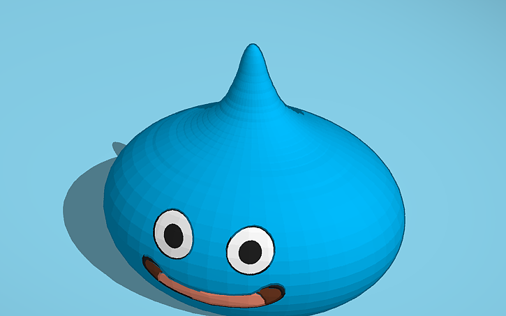 3D design Dragon Quest Slime V - Tinkercad