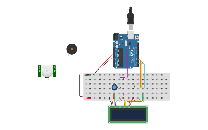 Circuit design Hello World (Arduino) - Tinkercad