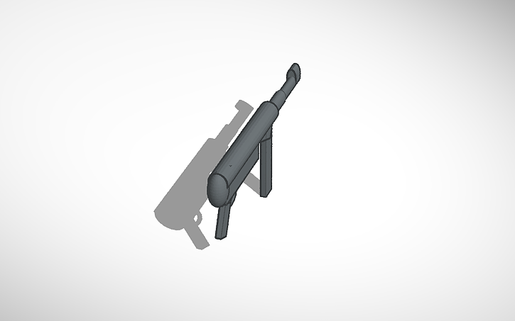 3D design MP40 Simple Model - Tinkercad