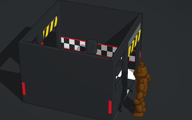 3D design FNAF - Tinkercad