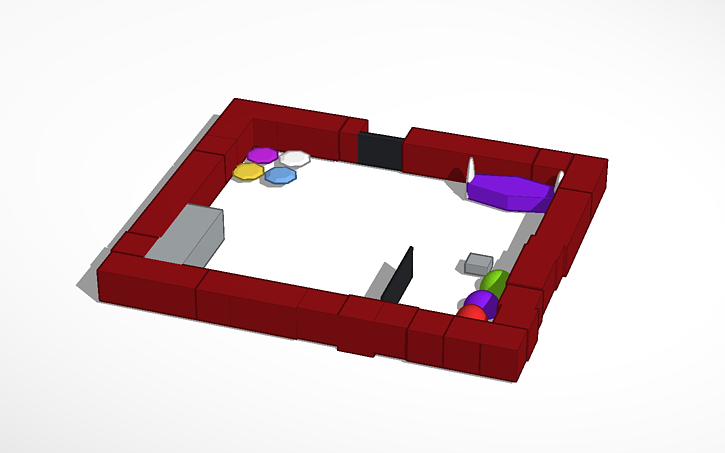 3D design My room - Tinkercad