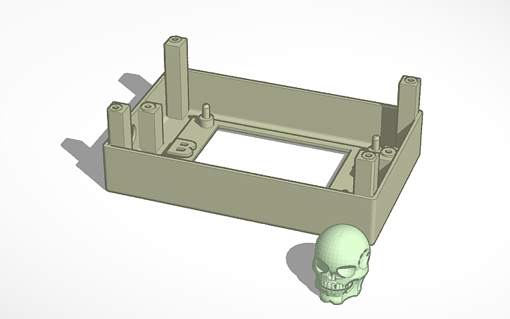 3D design stong clock case v2 - Tinkercad