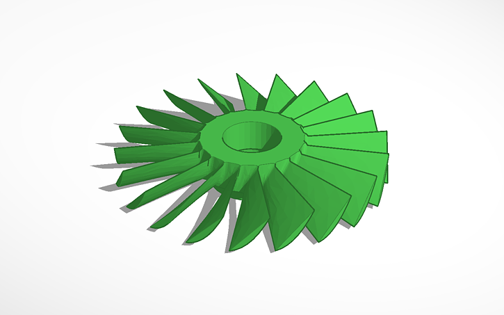 3D design Fan - Tinkercad