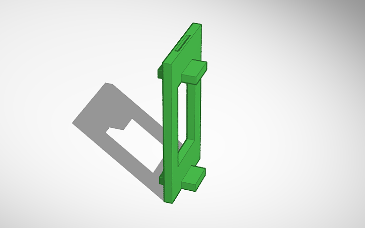 3D design Modular Display Height Extender Dual-Sided - Tinkercad