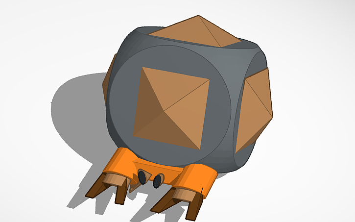 3D design Iron Rock - Tinkercad