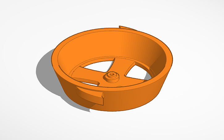 3D design Custom Hexbug Battlebots Tombstone FBS Shell - Tinkercad