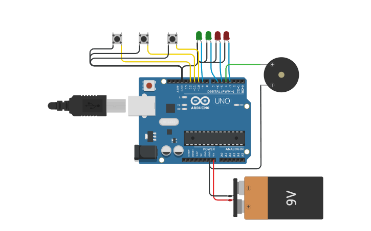 Circuit design Shared: PEG10 Exploring Autonomy - Tinkercad