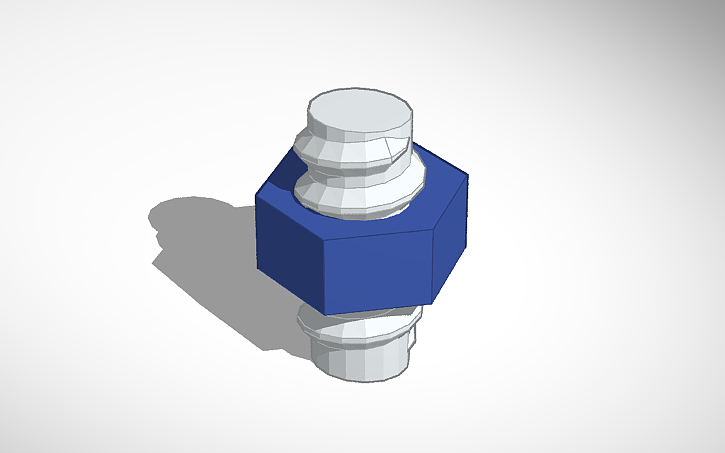 3D design Nut&Bolt - Tinkercad