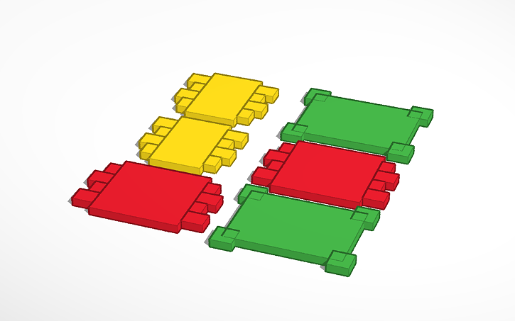 3D design 6mm boxing - Tinkercad