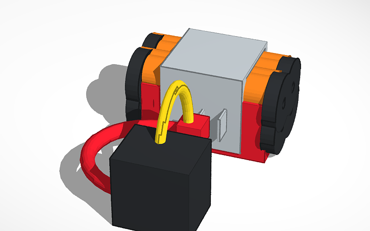 3D design power source charging - Tinkercad