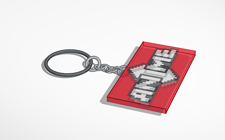 Autodesk Keychain 3D design Keychain - Tinkercad