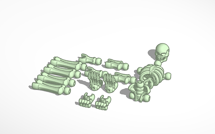 3D design Copy of Skeleton - Tinkercad