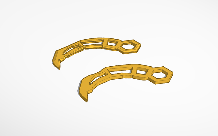 Key Ram Bit Rivals 3D design RIVALS Keyrambit Knife - Tinkercad