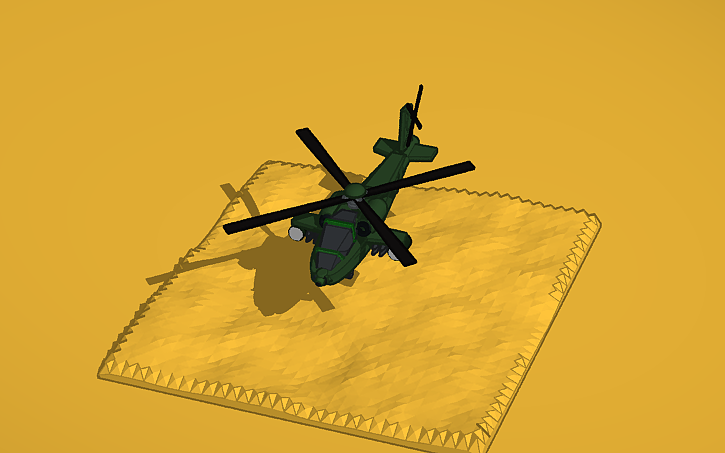 3D design Basic Flight Simulator Concept - Tinkercad