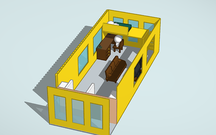 3D design Copy of Interior Design Challenge - Tinkercad