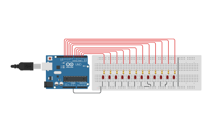 Circuit design PORTB e DDRD em C ++ data 06-06-2026 - Tinkercad