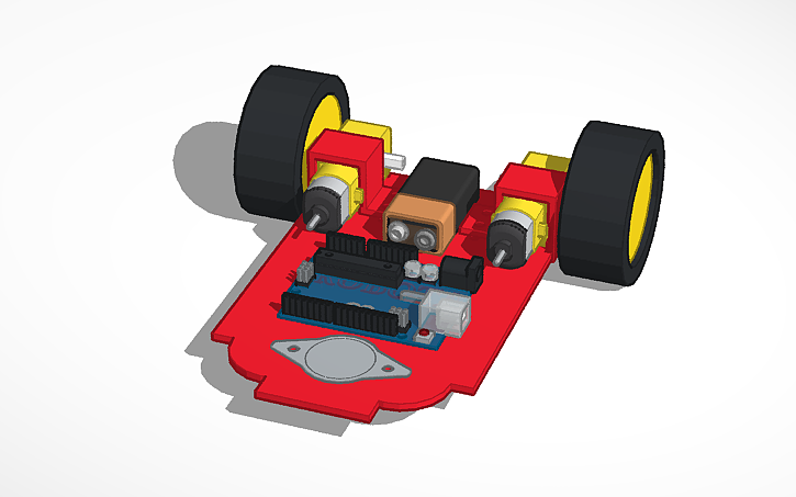 3D design Carro - Tinkercad