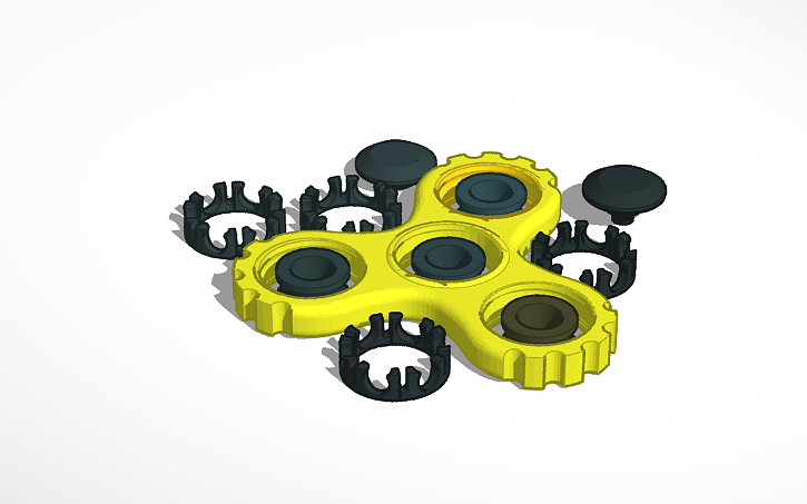 3D design Fidget Spinner! - Tinkercad