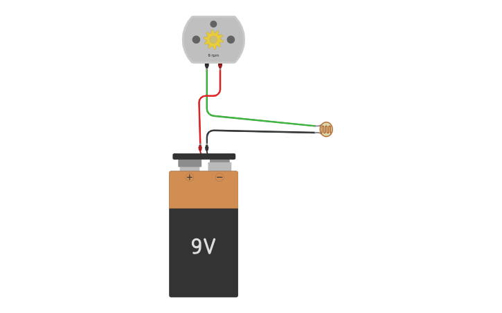 Circuit design MOTOR SPEED CONTROL USING LDR - Tinkercad