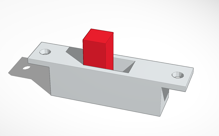 3D design Push Button - Tinkercad