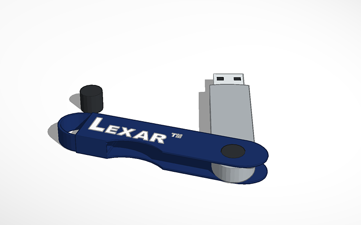 3D design USB Design - Tinkercad