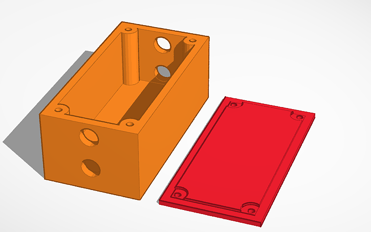3D design electric box turbo mod bigger hole loc - Tinkercad