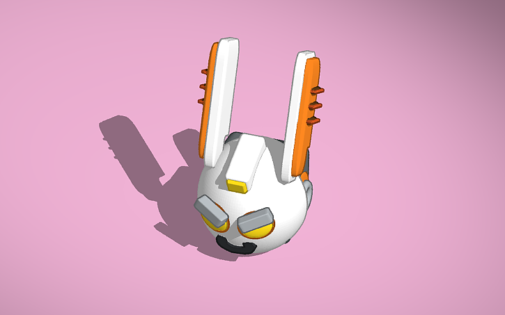 3D design Mecha R4BBIT - Tinkercad
