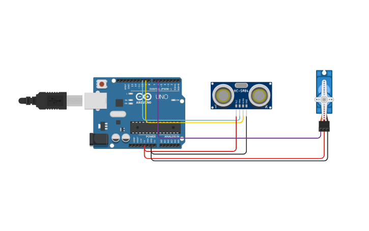 Circuit design sensor - Tinkercad