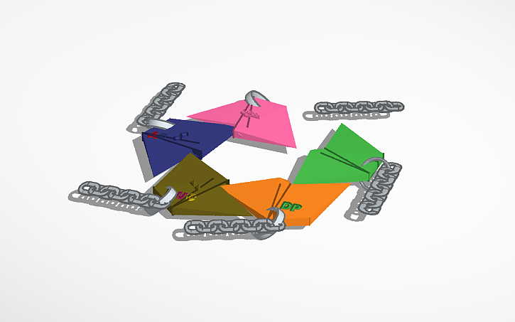 3D design customised interlocking puzzle keychains Divyesh Poddar 8-b ...