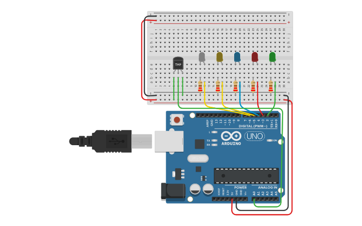 Circuit design WP4 Exercise 1 TimerOne.h - Tinkercad