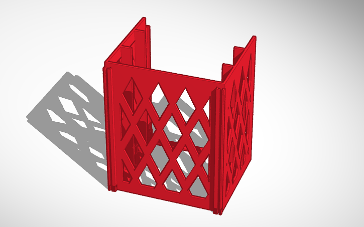 3D design Modular_HD_storage_rack - Tinkercad