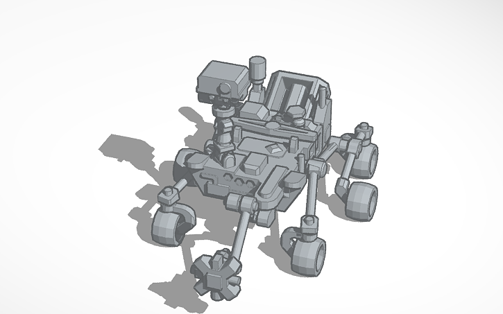 3D design No Effort Space Rover - Tinkercad