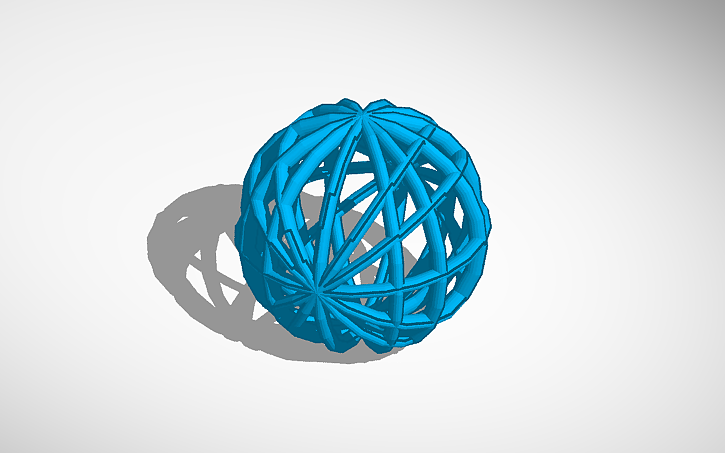 3D design ball - Tinkercad