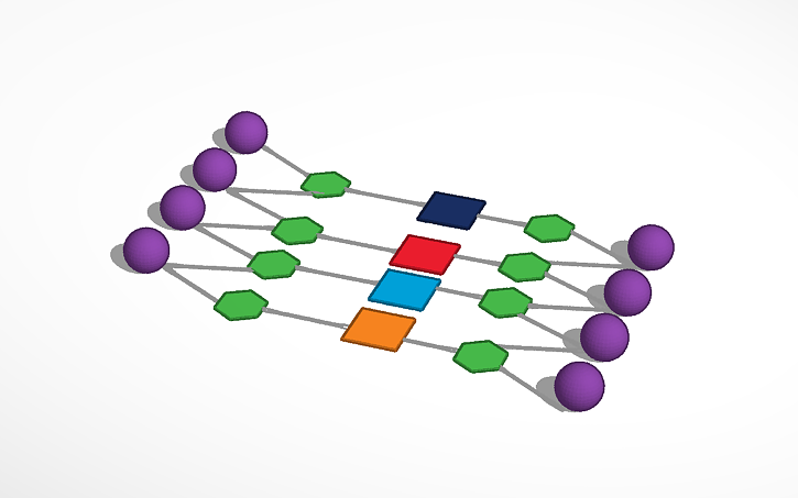 3D design DNA molecule - Tinkercad