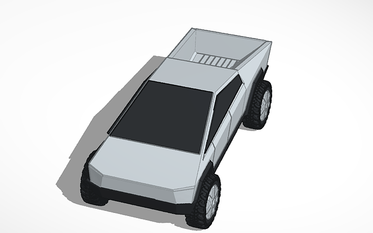 3D design tesla - Tinkercad