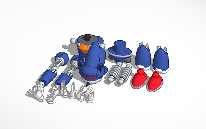 3D design Metallix (SMBZ 4in Scale) - Tinkercad
