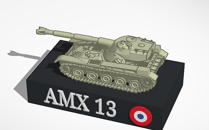 3D design Amx 13 - Tinkercad