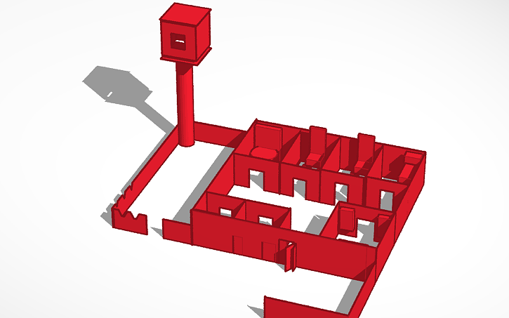 3D design building - Tinkercad