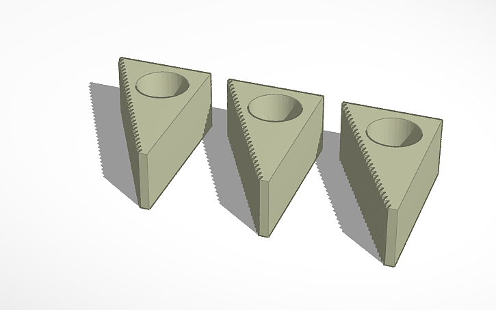 3D design large Step Block - Tinkercad